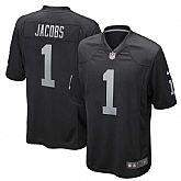 Youth Nike Raiders 1 Josh Jacobs Black 2019 NFL Draft First Round Pick Vapor Untouchable Limited Jersey Dzhi,baseball caps,new era cap wholesale,wholesale hats